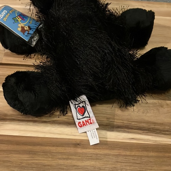 Ganz Webkinz Lil' Kinz Black Bear Cub Stuffed Animal 8” - Picture 4 of 6
